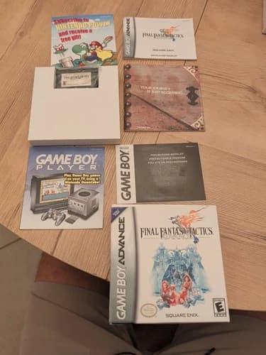 Final Fantasy Tactics Advance (Nintendo Game Boy Advance GBA) Complete CIB