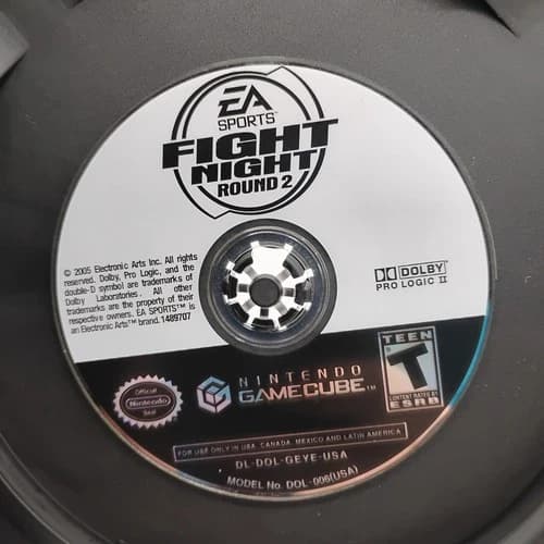 Fight Night Round 2 (Nintendo Gamecube, 2005) Disc Only, TESTED, Fast Free Ship