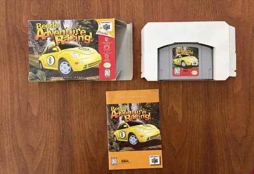 Beetle Adventure Racing Nintendo 64 N64 Complete in Box CIB