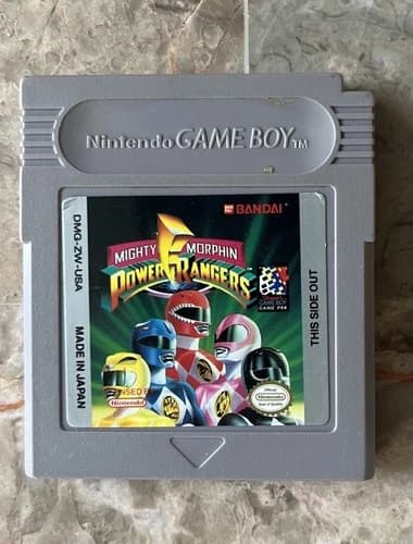 Mighty Morphin Power Rangers Nintendo Gameboy Cartridge Only Tested Working