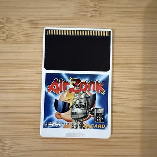TG16 💥 Air Zonk 💥 Turbo Grafx 16 RARE Shmup Hucard Tested Clean 💎💎💎💎