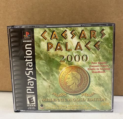 Caesars Palace 2000: Millennium Gold Edition (PlayStation) USED/ GREAT CONDITION