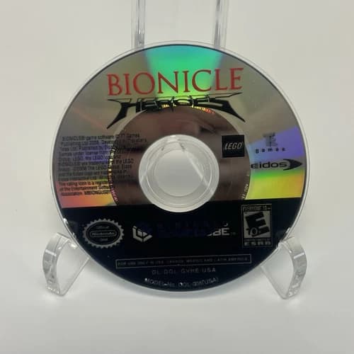 Bionicle Heroes (Nintendo GameCube, 2006) Disc Only Tested & Working
