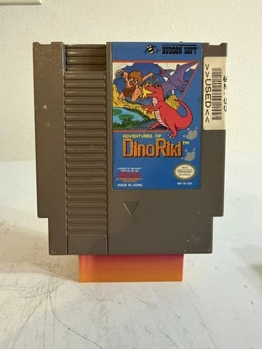 Adventures of DinoRiki - Nintendo NES Game Authentic Cartridge Dino Riki