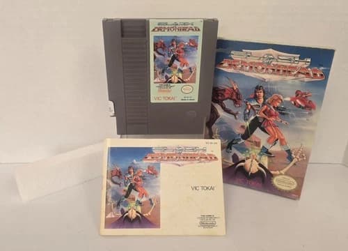 Nintendo NES Clash at Demonhead Authentic *Tested & Works*