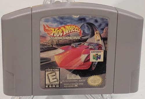 Hot Wheels Turbo Racing (Nintendo 64, N64) -Authentic TESTED