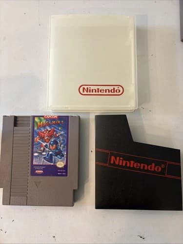 Mega Man 5 Nintendo NES, Tested and working M-E-G-A-M-A-N-V