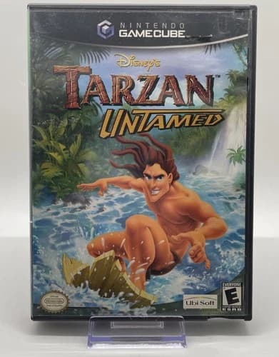 Disney's Tarzan: Untamed (Nintendo GameCube, 2001) Complete With Manual