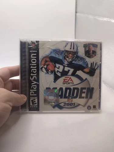 Madden NFL 2001 PlayStation 1 PS1 Complete in Box