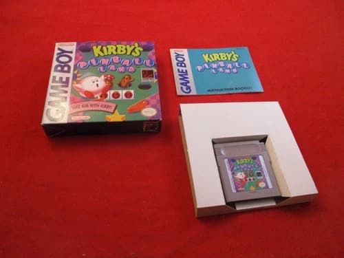 Kirby's Pinball Land (Nintendo Game Boy) COMPLETE w/ Box manual game WORKS!