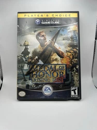 Medal of Honor: Rising Sun (Nintendo GameCube, 2003) Complete CIB Pre-owned