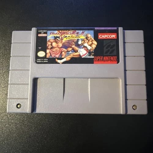 Street Fighter II Turbo (Super Nintendo SNES, 1992) Cartridge Only - Tested