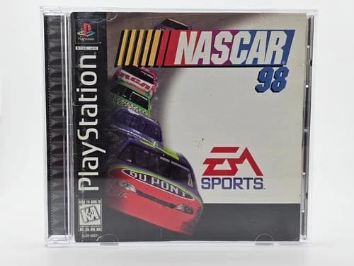 Sony Playstation 1 PS1 Nascar 98 CIB Cleaned & Tested