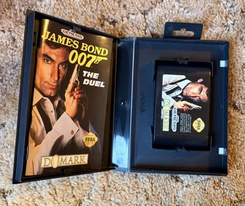 James Bond 007: The Duel - 1992 Sega Genesis - TESTED, WORKING CIB