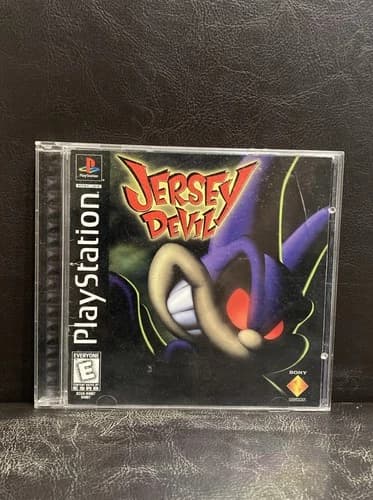 Jersey Devil (Sony PlayStation 1 PS1, 1998) CIB Complete Tested And Working