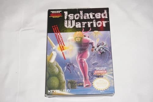 Isolated Warrior (Nintendo NES) Complete in Box CIB
