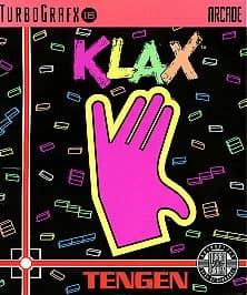 Klax (TurboGrafx-16, 1990) Game Only Free Shipping