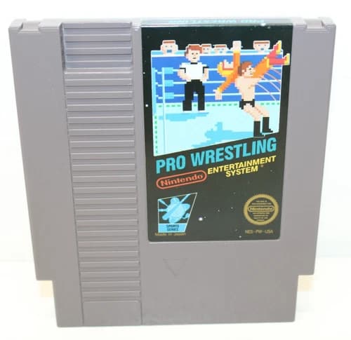 Pro Wrestling - Nintendo NES Video Game - Tested & Working