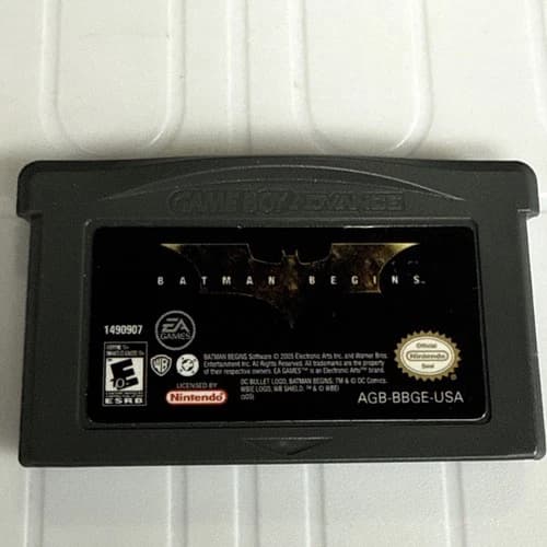 Batman Begins (GBA, Game Boy Advance, 2005) Cartridge | Authentic