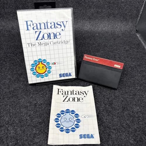 Fantasy Zone (Sega Master System) - CIB Great Condition