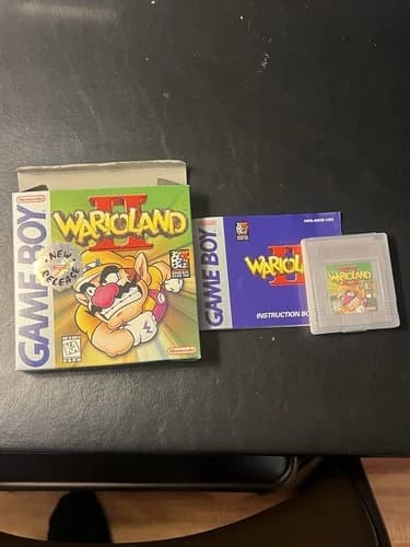 CIB Wario Land 2 for Nintendo Game Boy Complete