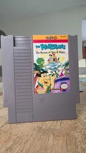 Flintstones The Rescue of Dino and Hoppy (Nintendo NES, 1991) Tested