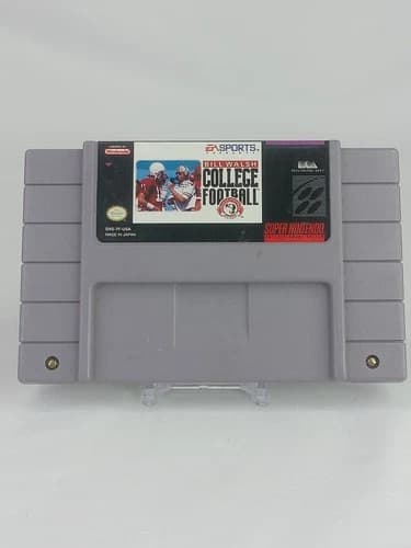 Bill Walsh College Football (Super Nintendo Entertainment System, 1994) Tested