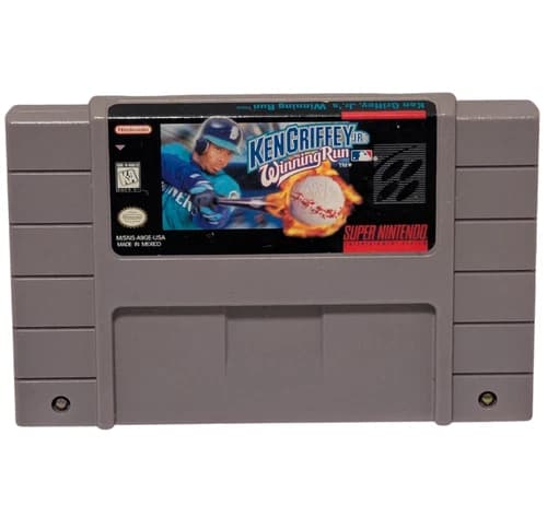 Ken Griffey Jr.'s Winning Run [SNES] (1996, Nintendo)
