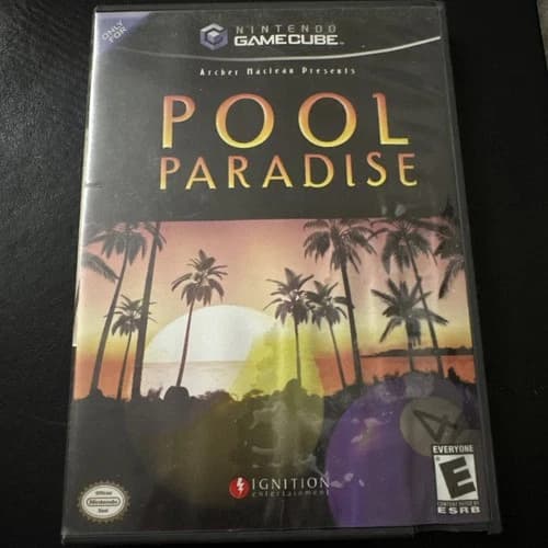 Nintendo GameCube Pool Paradise 2004 Edition, Complete Tested