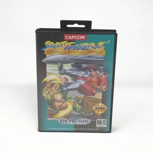 Street Fighter II Special Champion Edition - CIB - Very Good - Tested - Genesis