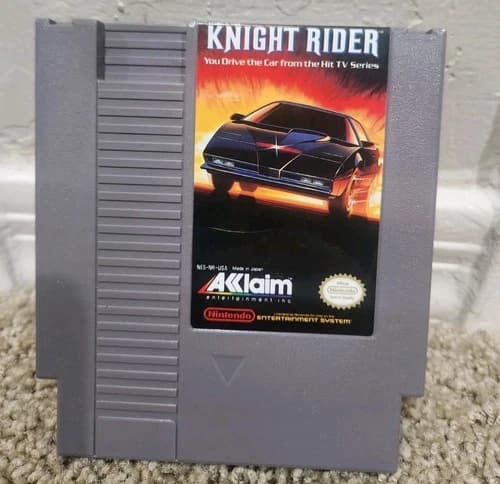 Knight Rider NES Nintendo Entertainment System 1989 Cartridge