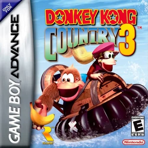 Donkey Kong Country 3 GBA Video Game Gameboy Advance 2005 DK