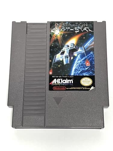 Destination Earthstar Authentic NES Game (Nintendo Entertainment System, 1990)
