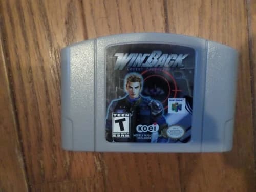 Nintendo N64 WIN BACK COVERT OPERATIONS Game Only WINBACK