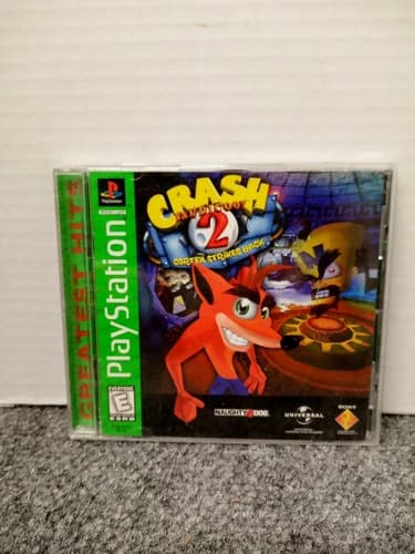 Crash Bandicoot 2: Cortex Strikes Back (PlayStation PS1 2000) Tested.