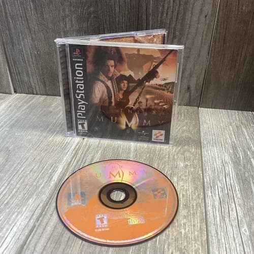 The Mummy Sony PlayStation PS1 Action Adventure Game Complete CIB With Reg Card