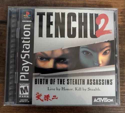 Tenchu 2: Birth of the Stealth Assassins - (PS1, Playstation) - CIB - Tested