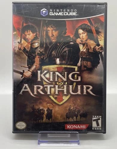 King Arthur (Nintendo GameCube, 2004) Complete With Manual
