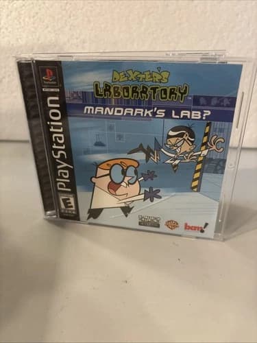 Dexter's Laboratory Mandark's Lab PlayStation PS1 Complete
