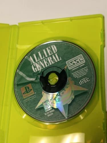 Allied General (Sony PlayStation 1, 1996) DISC ONLY