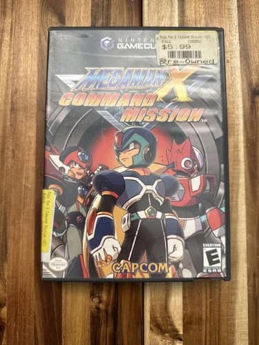 Mega Man X Command Mission Nintendo GameCube Complete CIB Capcom