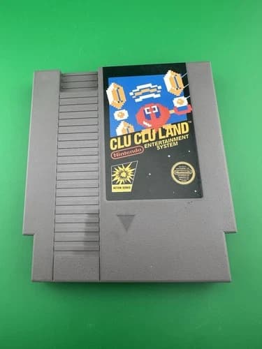 Clu Clu Land - Nintendo Entertainment System NES *Cartridge Only* Preowned