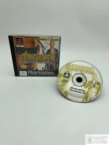 Duke Nukem: Land of the Babes • PSone • Good Condition • CIB • Sony PlayStation 1