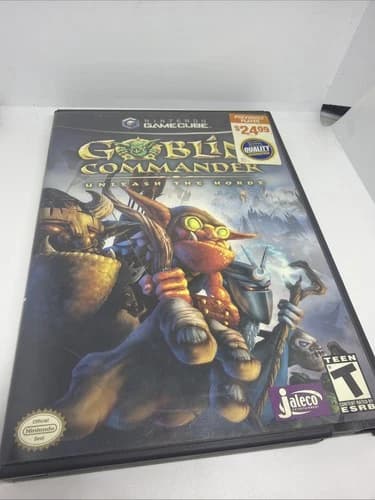 Goblin Commander: Unleash the Horde GameCube,Super RARE AUTHENTIC