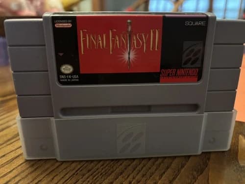 Final Fantasy II (SNES), Authentic cart only. Excellent condition