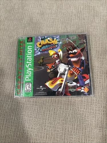 Crash Bandicoot Warped Greatest Hits Sony Playstation 1 PS1 Complete Tested