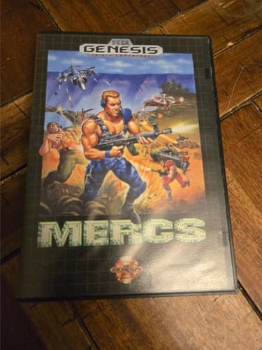 Mercs (Sega Genesis, 1991) CIB Complete - VG03