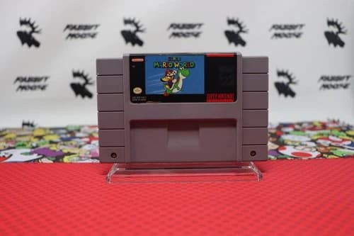 Super Mario World SNES Game Cartridge