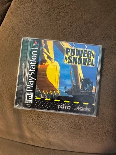 Power Shovel Sony PlayStation 1 PS1 ~ Complete! ~ Works Great! ~ Fast Shipping!
