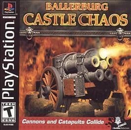 Sony PlayStation 1 PS1 CIB Complete TESTED Ballerburg: Castle Chaos